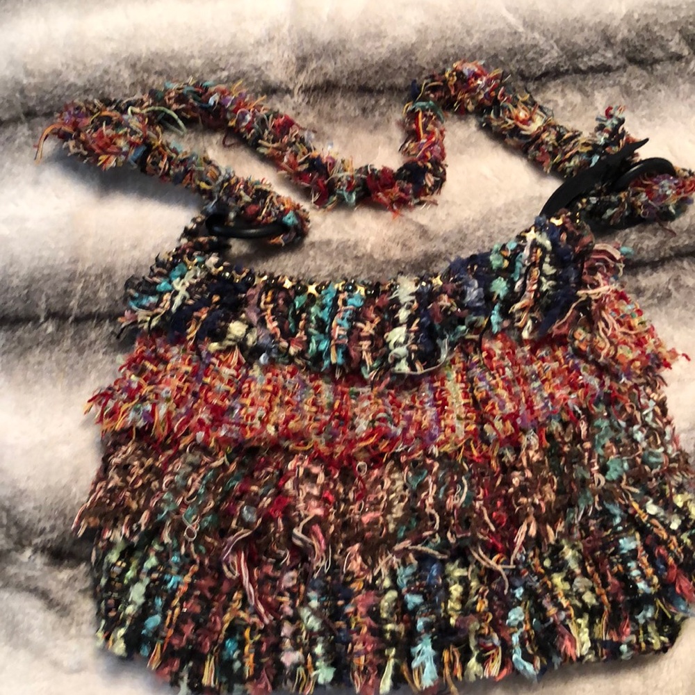 Fun hippie fabric bag